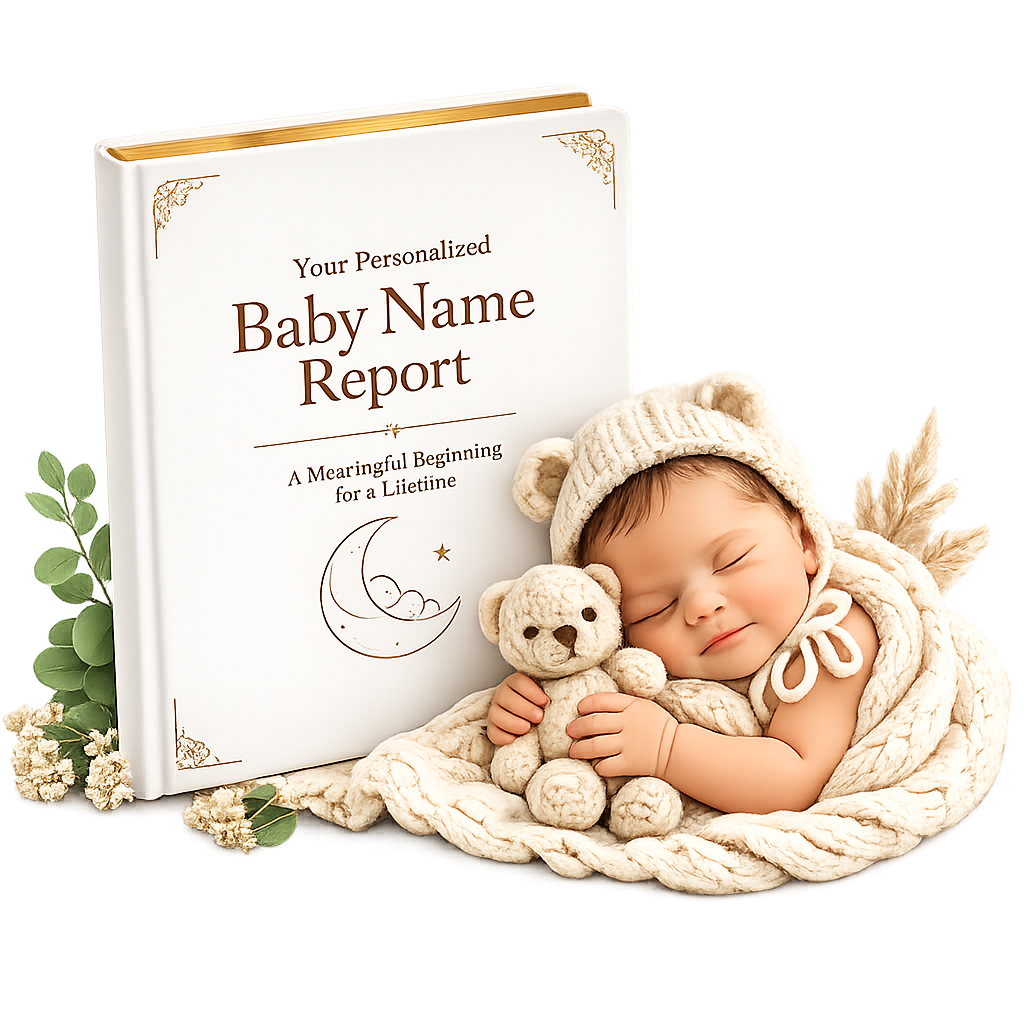 Personalized baby name report